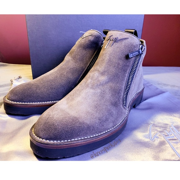 giuseppe zanotti • NEW • mens designer suede boots main image 13